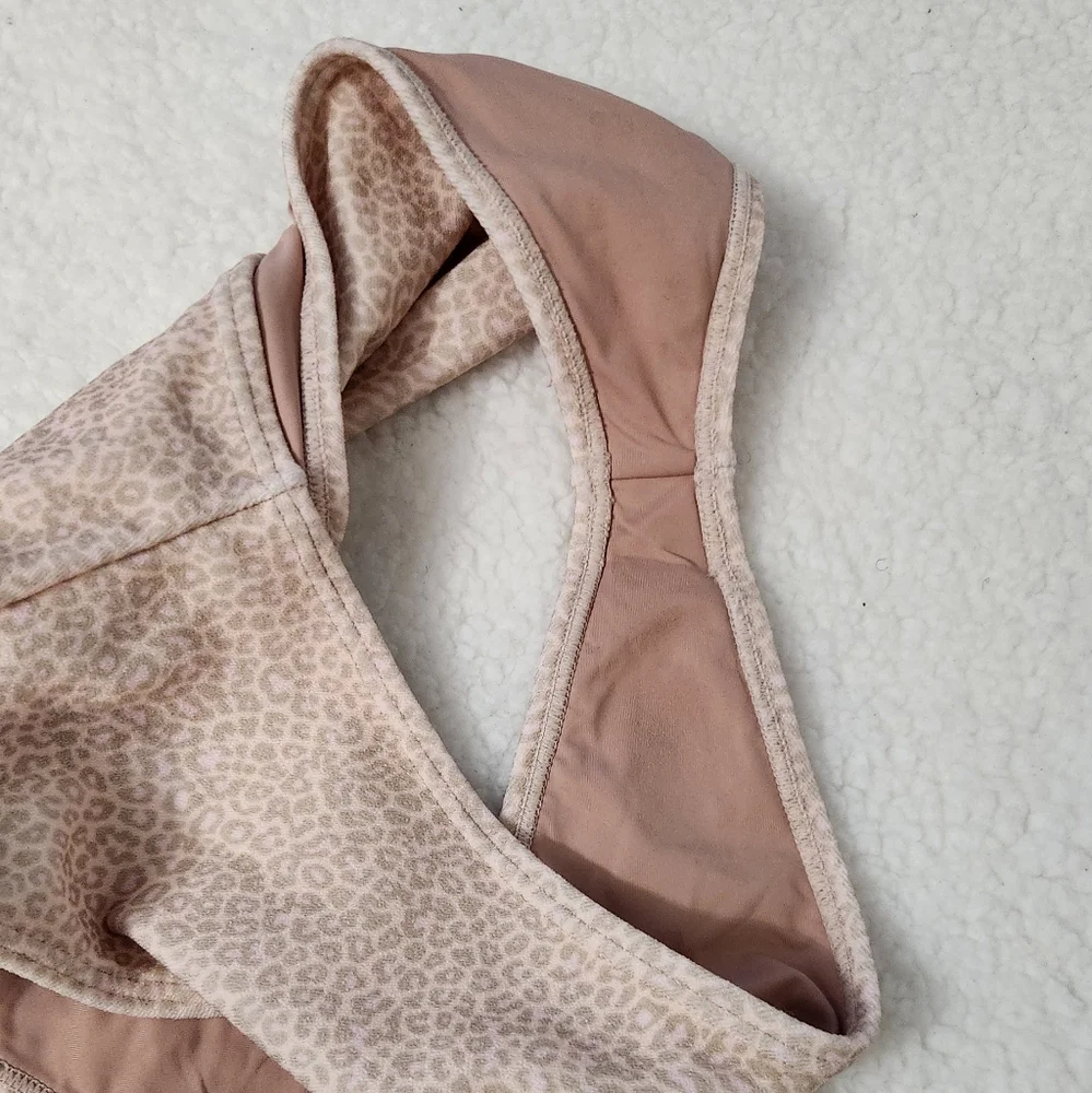 New!Frankie's Bikinis Alice Terry Wrap One Piece Swimsuit‎